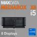 MD Mediabox X8R 4U Rack - 8x mini-DP - WinIoT