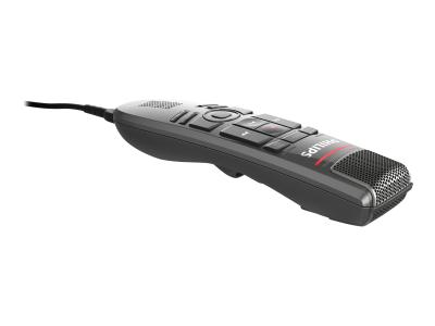 Philips SpeechMike Premium Touch SMP3700 - Lautsprechermikrofon - USB - dunkelgrau perlfarben metallisch