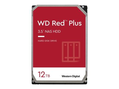 WD Red Plus WD120EFBX - Festplatte - 12 TB - intern - 3.5" (8.9 cm) - SATA 6Gb/s