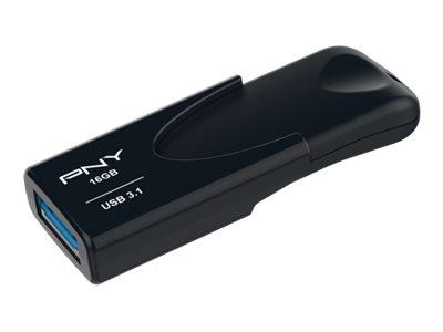 PNY Attach? 4 - USB-Flash-Laufwerk - 16 GB - USB 3.1