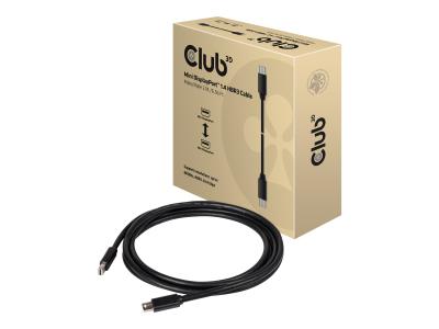 Club 3D - DisplayPort-Kabel - Mini DisplayPort (M) zu Mini DisplayPort (M) - 2 m - eingerastet
