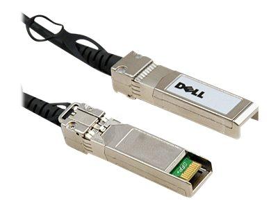 Dell Networking 10GbE Copper Twinax Direct Attach Cable - Direktanschlusskabel - SFP+ (M) zu SFP+ (M) - 1 m - twinaxial - f?r Networking N1148P-ON; PowerSwitch S4112F-ON, S4112T-ON, S5212F-ON, S5232F-ON, S5296F-ON