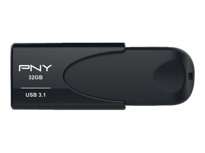 PNY Attach? 4 - USB-Flash-Laufwerk - 32 GB - USB 3.1