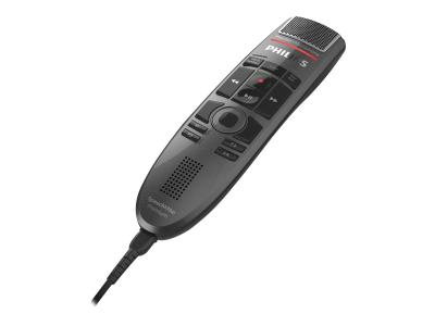 Philips SpeechMike Premium Touch SMP3720 - SMP3700 Series - Lautsprechermikrofon - USB - dunkelgrau perlfarben metallisch