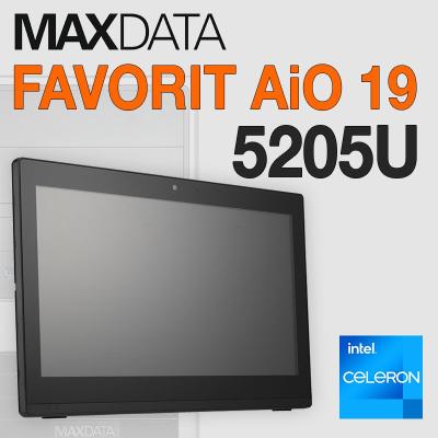 MD Favorit AiO 19P Cel-5205U 8G 500G W/B noOS