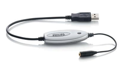 Philips LFH9034 - USB type A - 3.5 mm Stereo - Schwarz - Grau